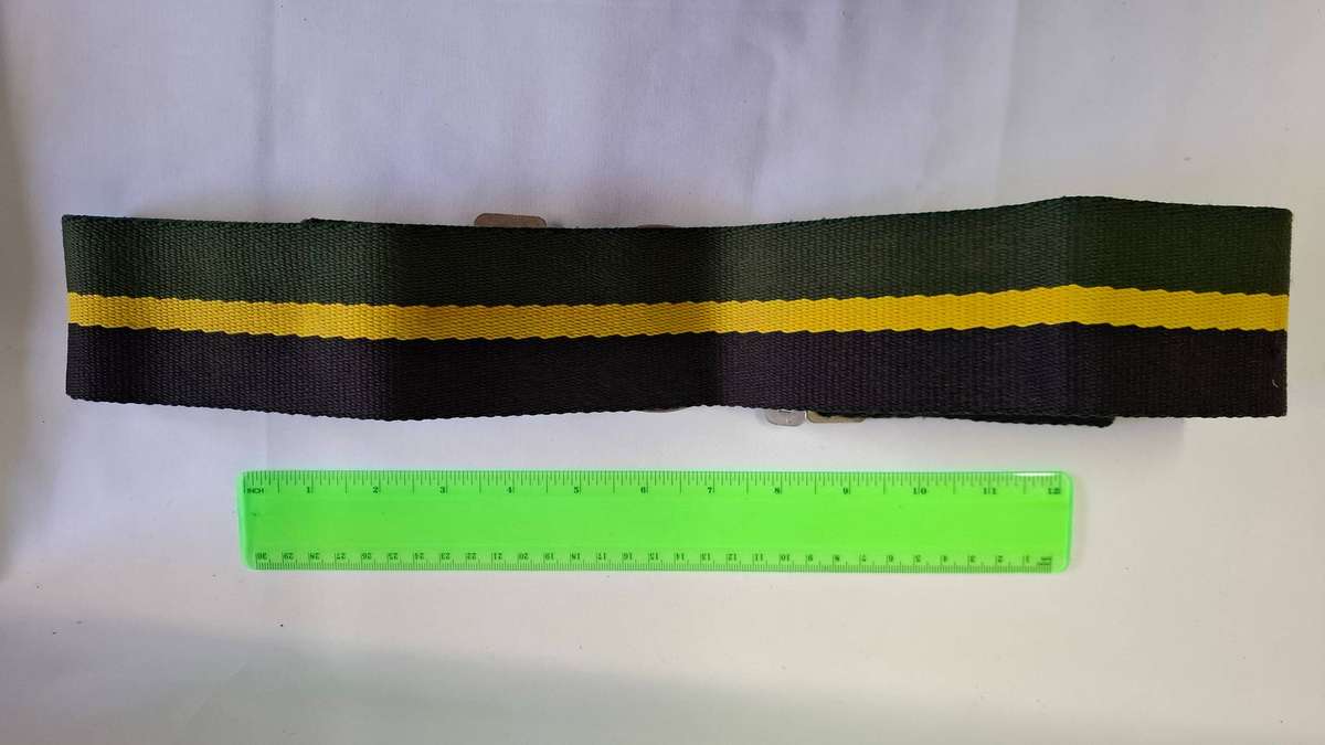 SADF Infrantry School Stable Belt Buckle 1994 - Good Condition