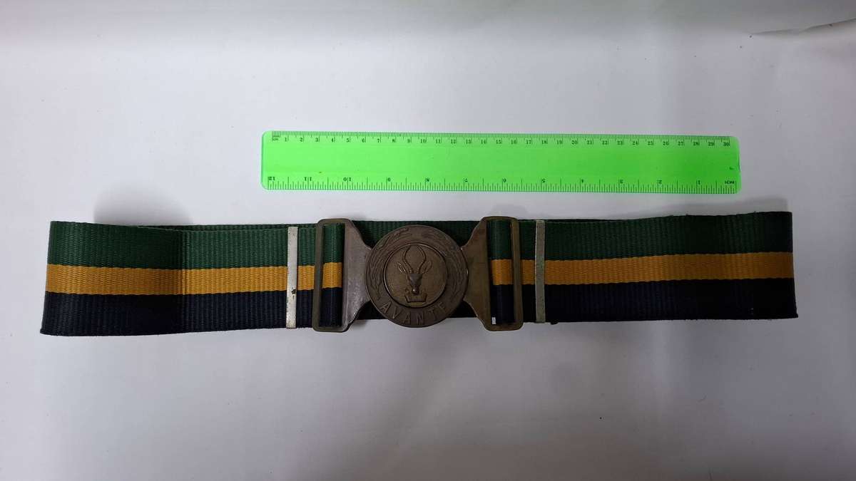 SADF  Infrantry Belt and Buckle - Good Condition