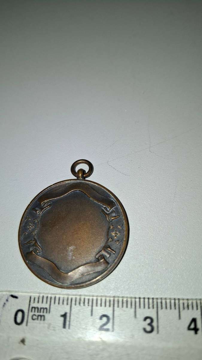 Vintage Bronze U,V.M./U.D.F. Medallion in Good Condition (Laidlaw)