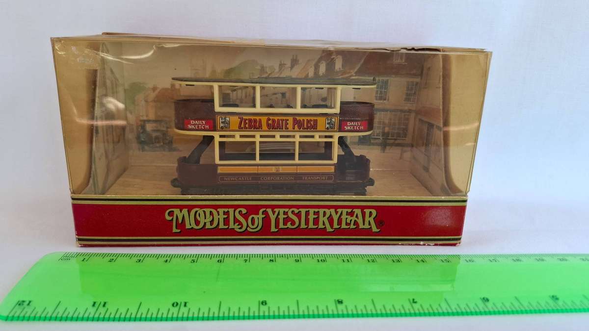 Vintage Matchbox Models of Yesteryear Scale 1:8 Y-15 Preston Tramcar - Original box slightly damaged