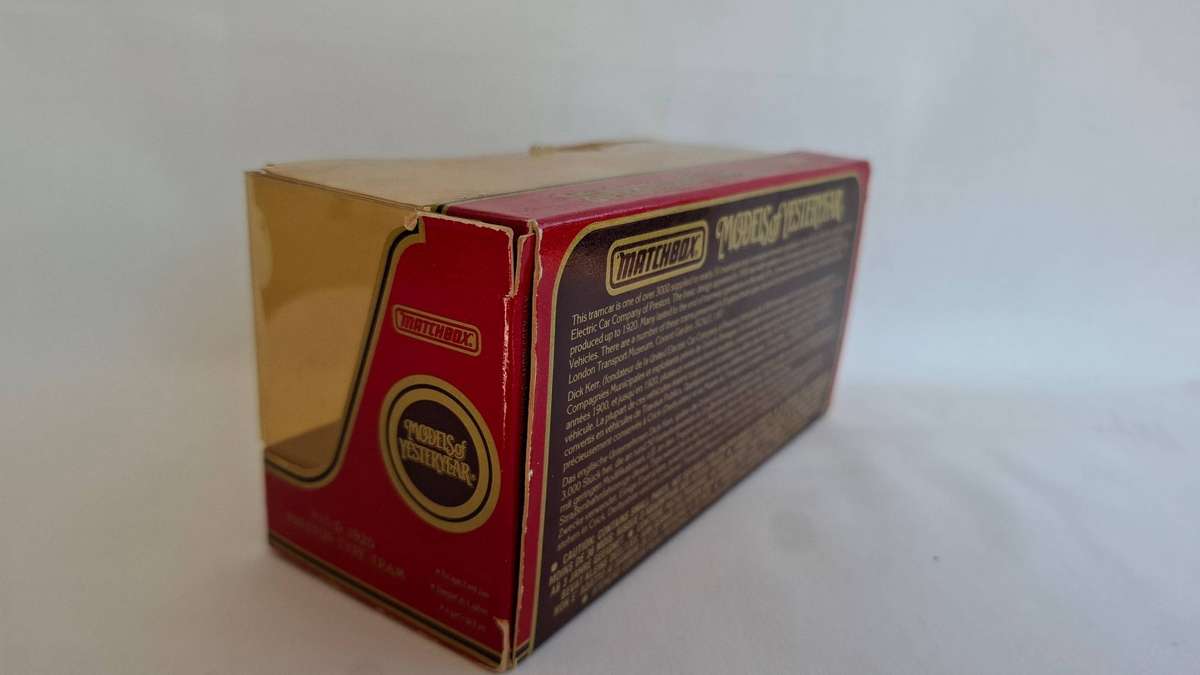 Vintage Matchbox Models of Yesteryear Scale 1:8 Y-15 Preston Tramcar - Original box slightly damaged