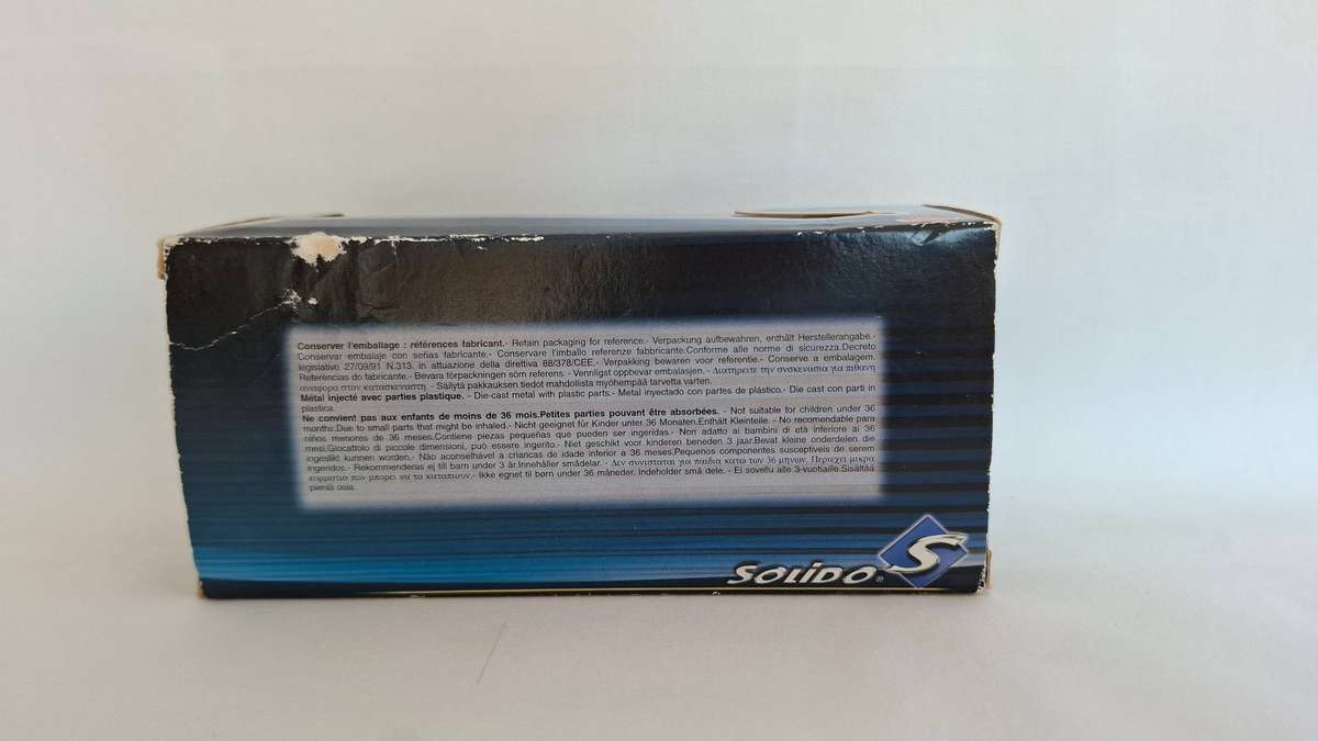 Vintage Solido 15100 Aston Martin DB9 - Scale 1:43 - Original box slightly damaged