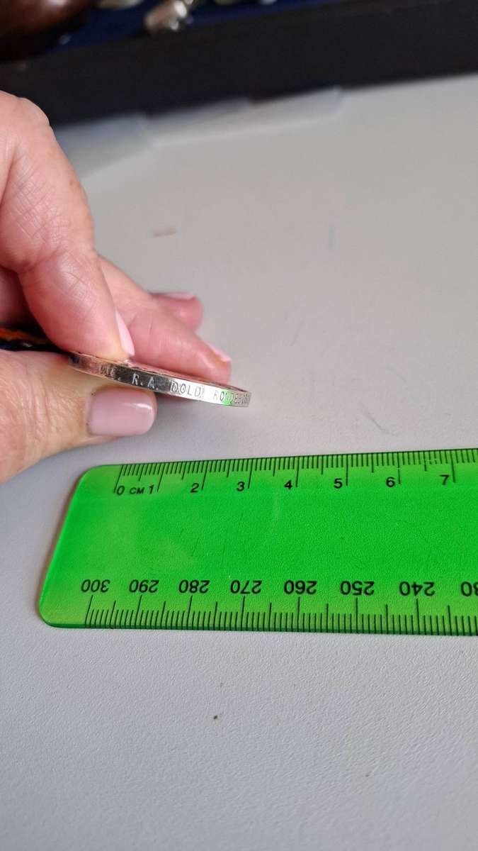 Silver 1914-1918 British War Medal Awarded Pte R.A.Dold-Rondebosch D.R.A. In Good Condition