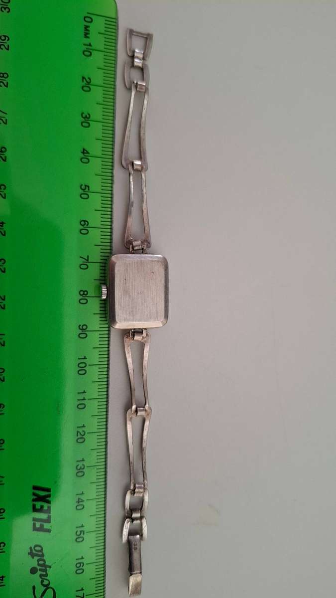 Stunning 835 Silver Rival 17 Jewels Incabloc Ladies Watch - Not Tested 18.2 grams