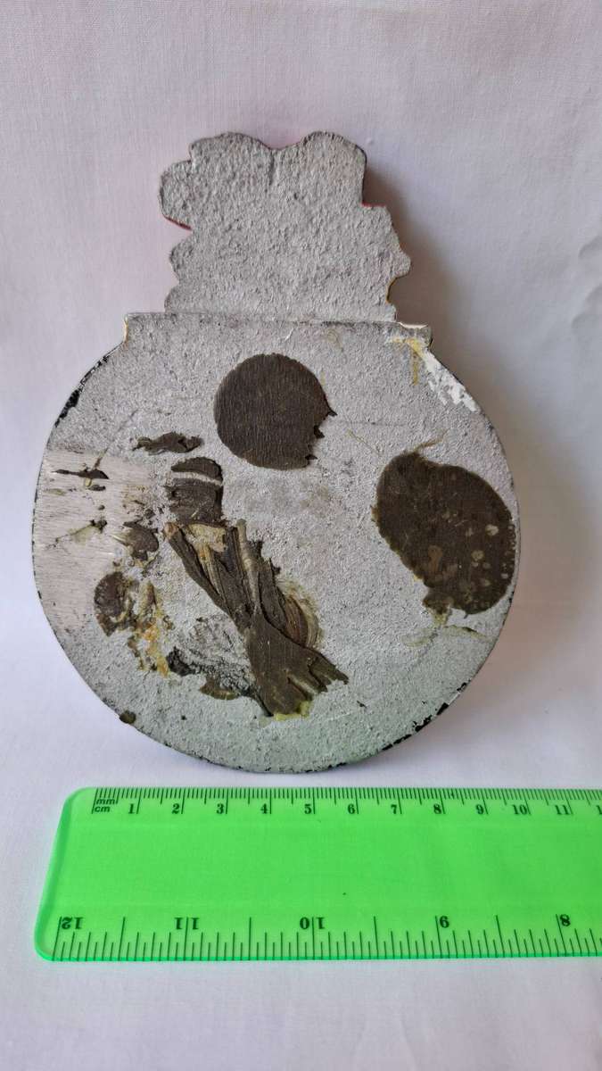 S.A. Navy Ships Metal Plaque - Johanna van der Merwe - Noticible paint chips