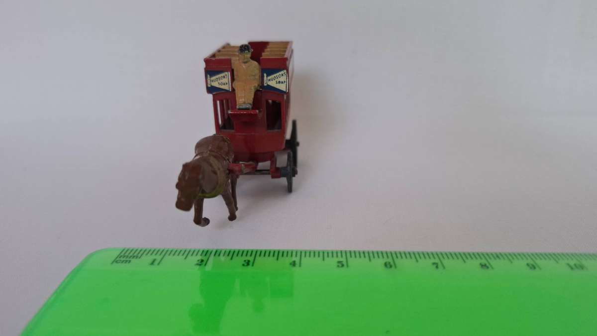 Vintage Lesney Diecast Matchbox  No. 12 London Horse Bus Advertising "Lipton's tea - Good Condition