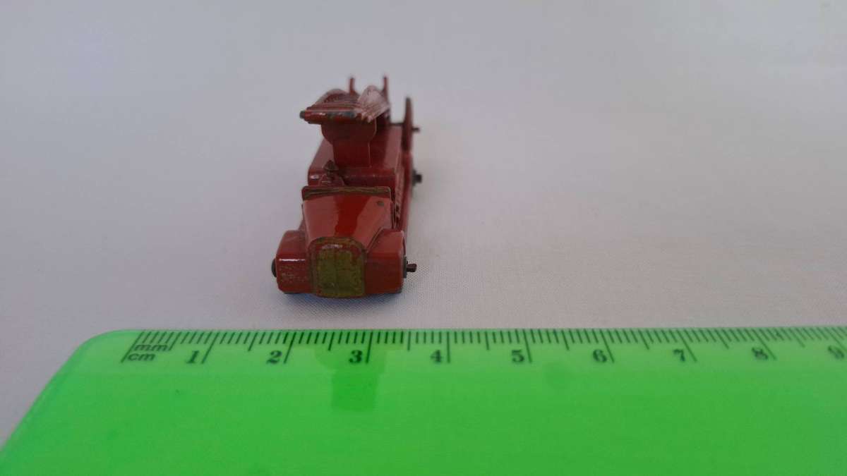 Vintage Lesney Diecast No. 9 Dennis Fire Escape Engine - Good Condition