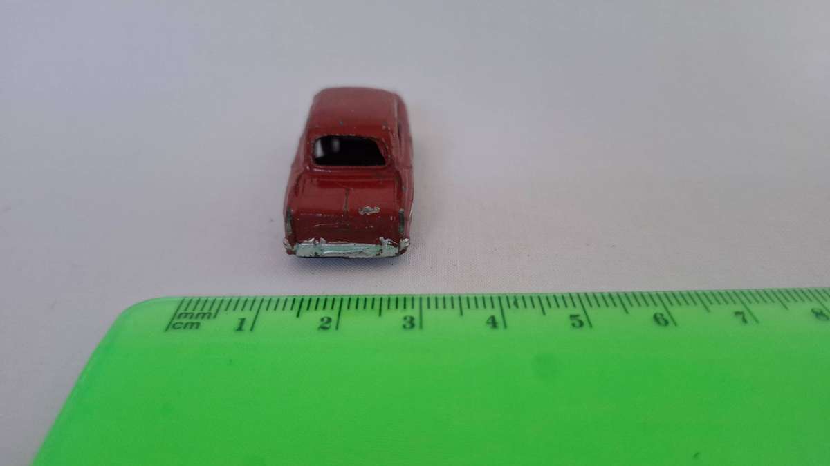 Vintage AHI Brand Toys Japan Diecast 1950's Sedan - Well played condition