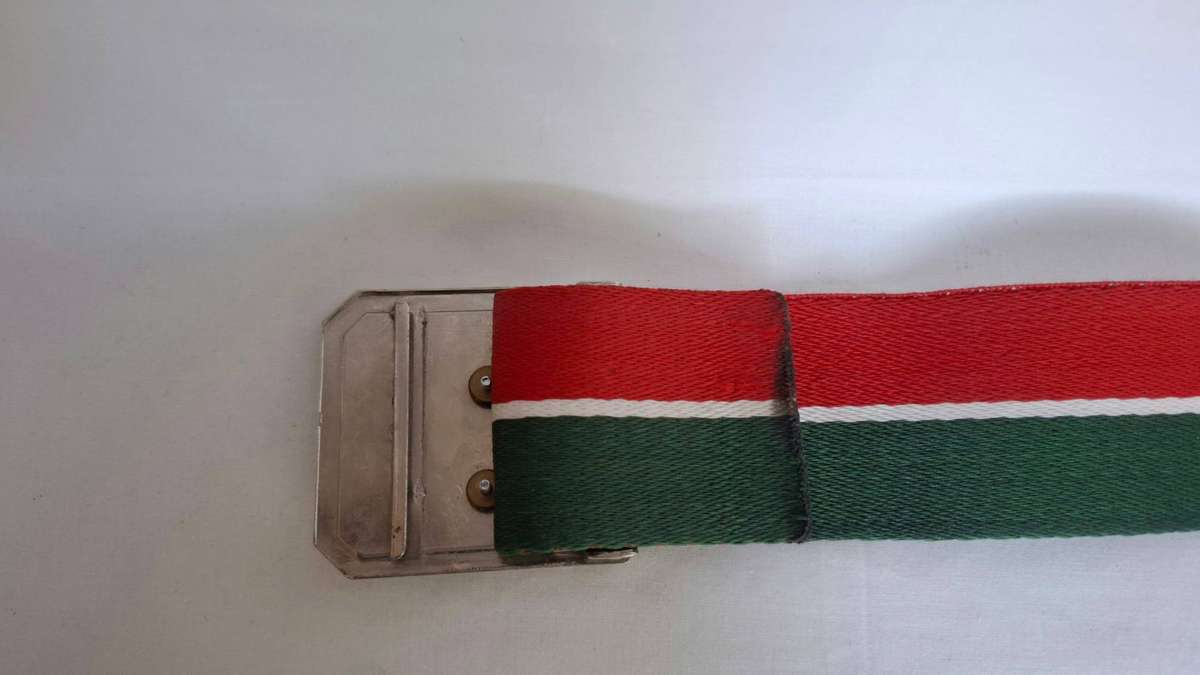 SADF S.A. Intelligence Corps Stable Belt and Buckle - Excellent Condition