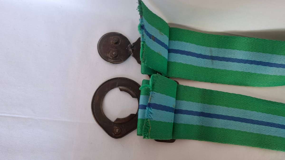 SADF S.A. Corps of Signals North West Command Signal Unit Stable Belt and Buckle - Good Condition