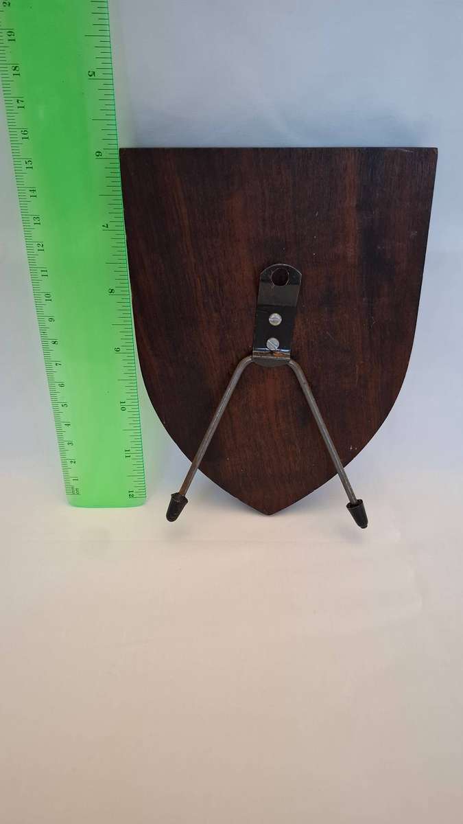 SADF 32 Battalion Metal on Wood Plaque - In Good Condition