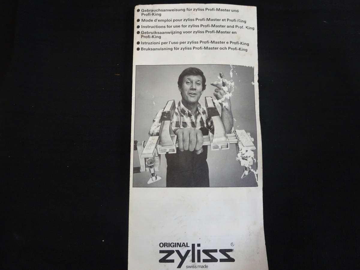 Vintage Zyliss Profi-King Wood Working Vise Plane Bench Clamp - Swiss Made