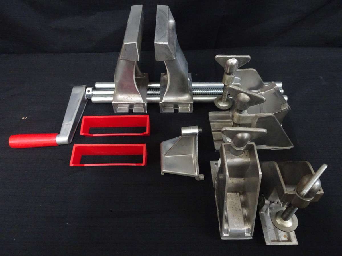 Vintage Zyliss Profi-King Wood Working Vise Plane Bench Clamp - Swiss Made