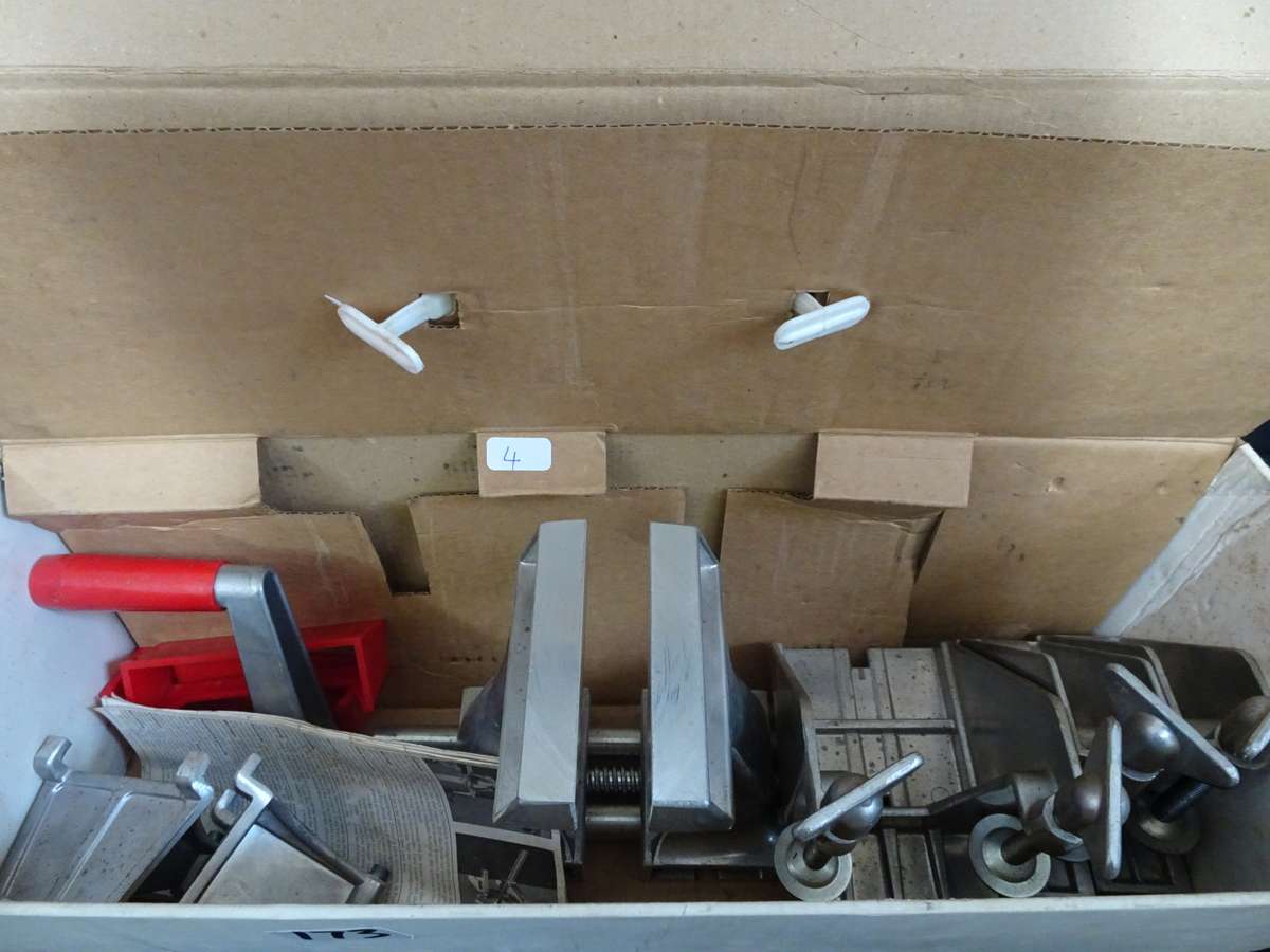 Vintage Zyliss Profi-King Wood Working Vise Plane Bench Clamp - Swiss Made