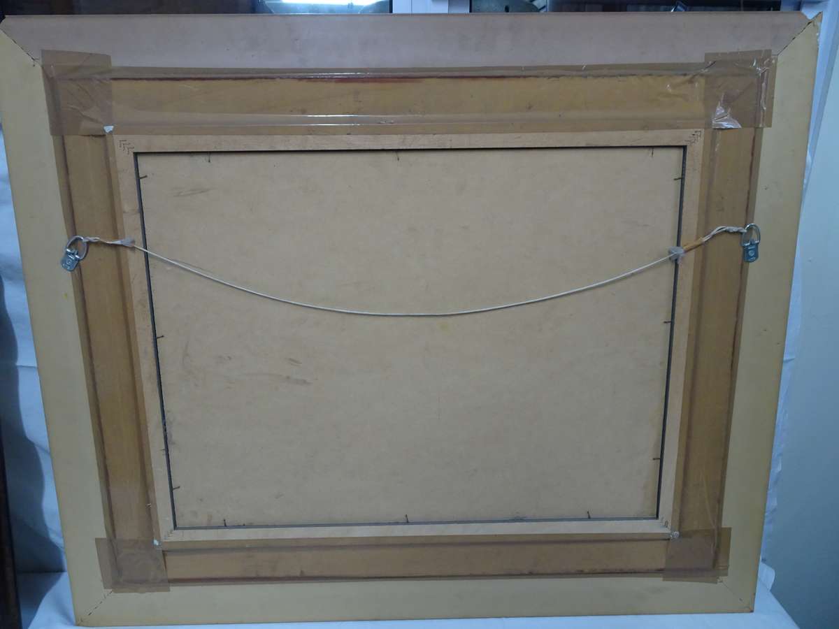 Stunning Oil On Board "Farm Cottage Sceen" By SA Artist Eryn Gadsby - See My Description