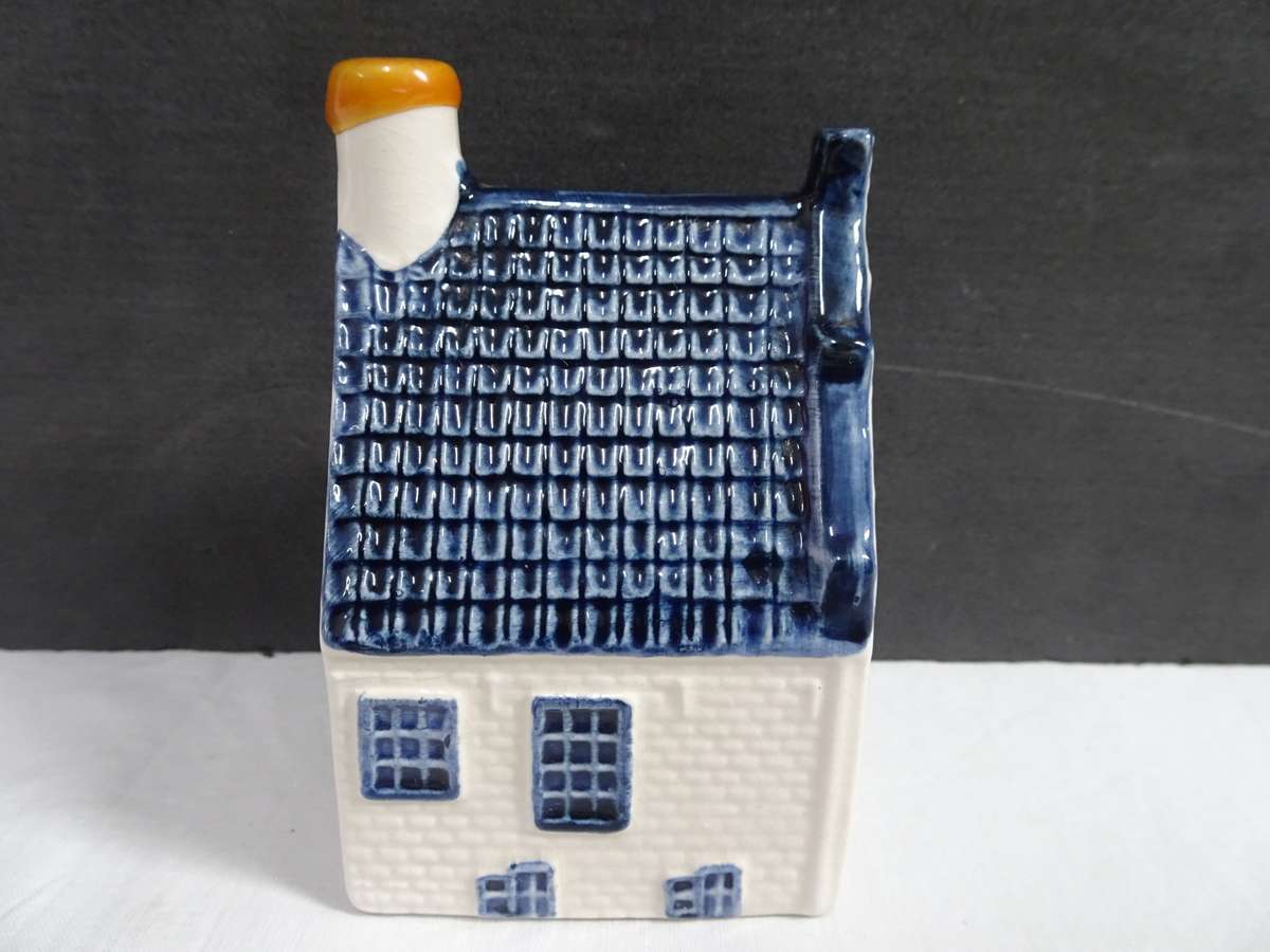 Vintage KLM Blue Delft's House Number 39 Made For Henkes Distilleries Holland - Empty