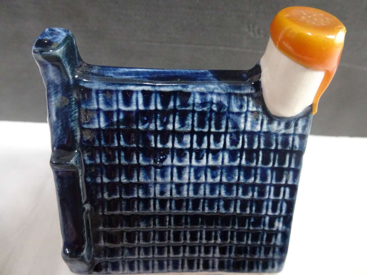 Vintage KLM Blue Delft's House Number 39 Made For Henkes Distilleries Holland - Empty