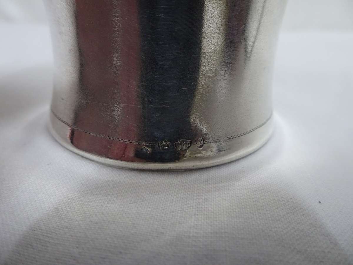 Beautiful Antique Silver 800 Napkin Ring Holder - Clearly Marked 800 - 20.9 Grams