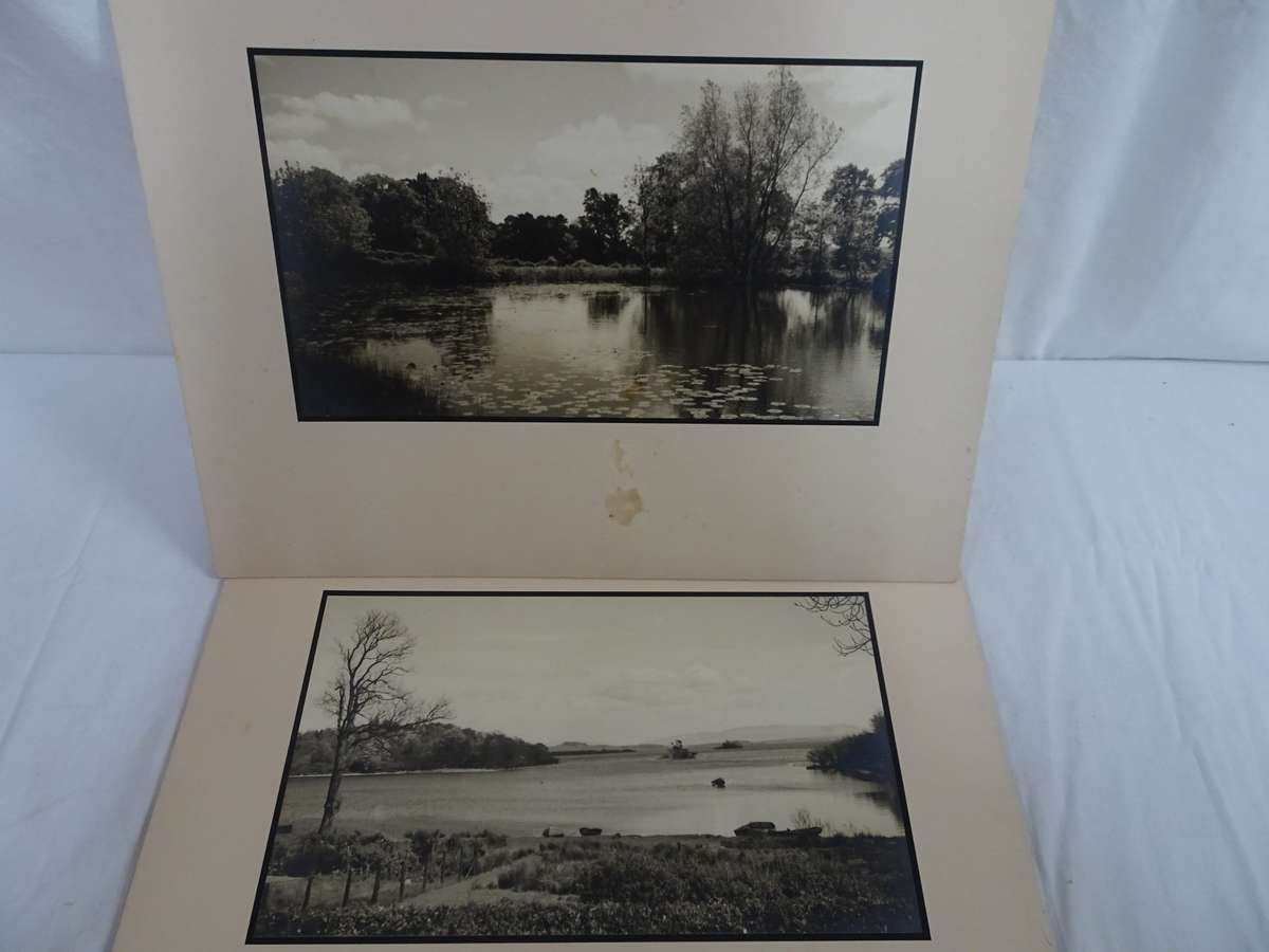 Seven Stunning Old Vintage Landscaping Photos - Still In Good Condition - See Images