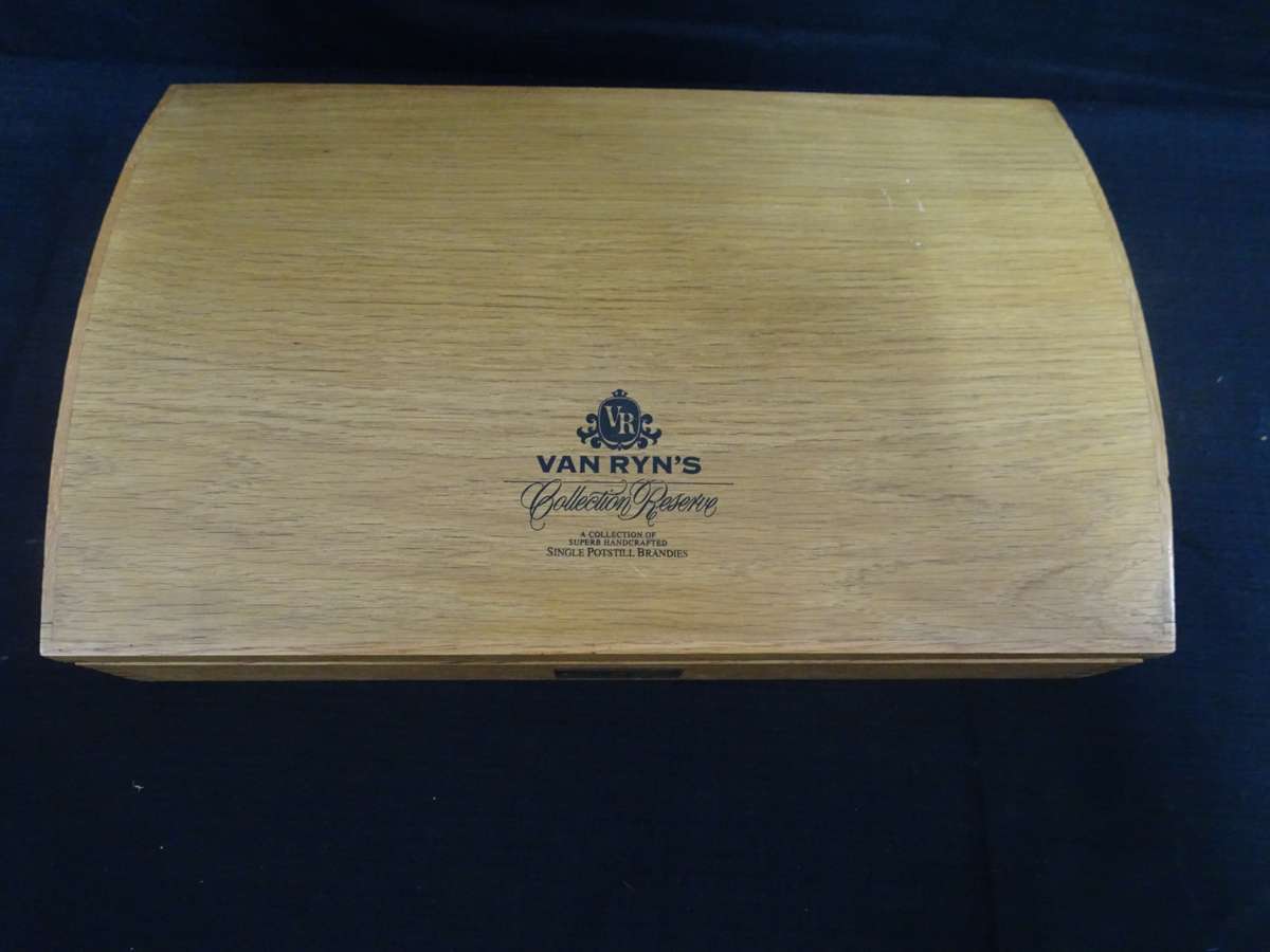 Rare Boxed Set Of Van Ryn's 12, 15 And 20 Year Old "Collection Reserve" Single Pot-Stilled Brandy