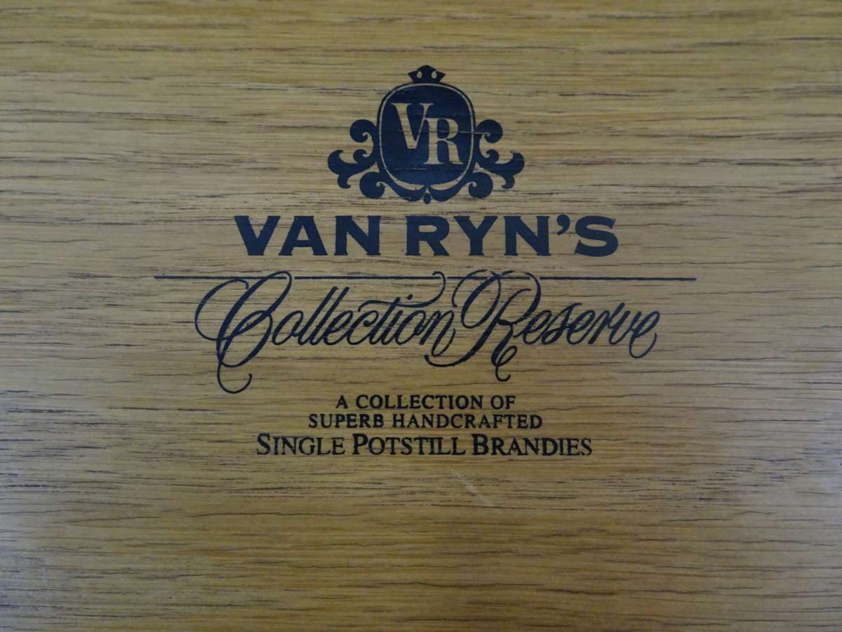 Rare Boxed Set Of Van Ryn's 12, 15 And 20 Year Old "Collection Reserve" Single Pot-Stilled Brandy