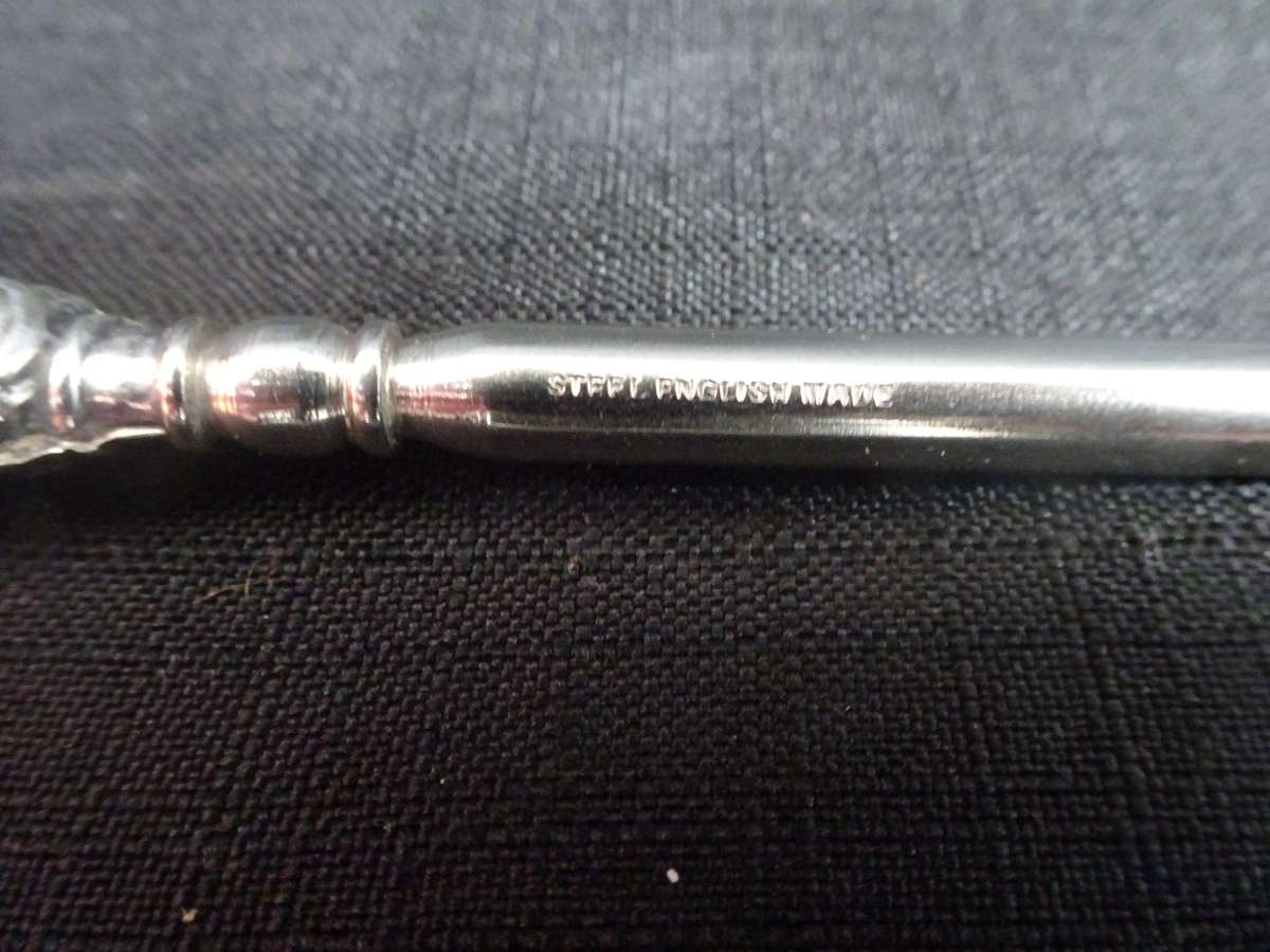 Stunning Hallmarked Sterling Silver Button Hook - 24cm Long - See Description - (Total W 55 Gram)