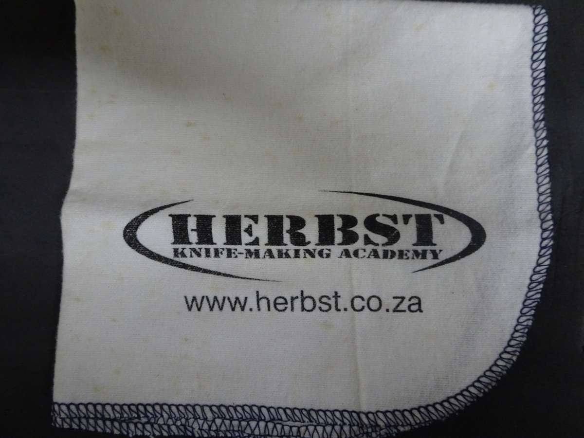 Beautiful Hand Made Knife In Excellent Condition With Leather Holder - See Description