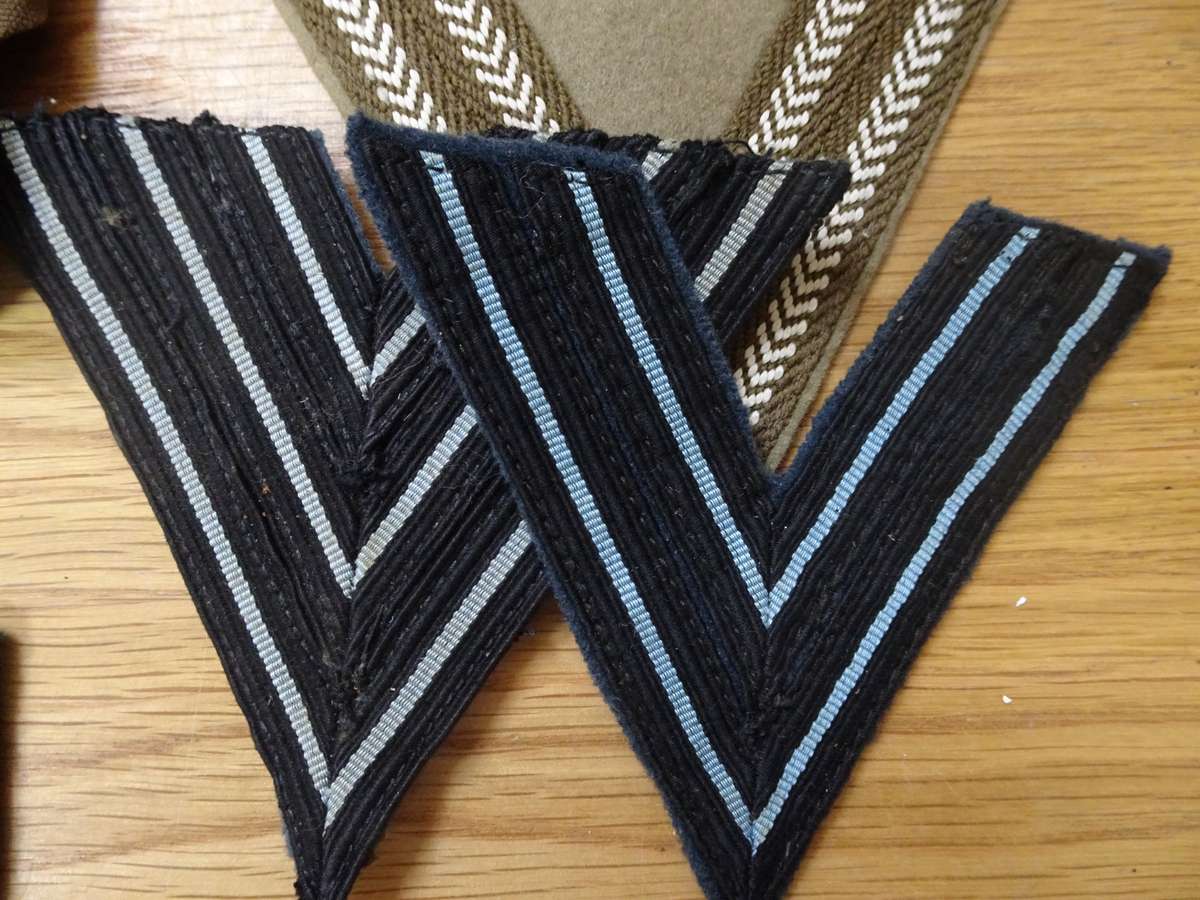 Joblot Of South Africa Defence Force Cloth Shoulder Ranks - In Good Condition
