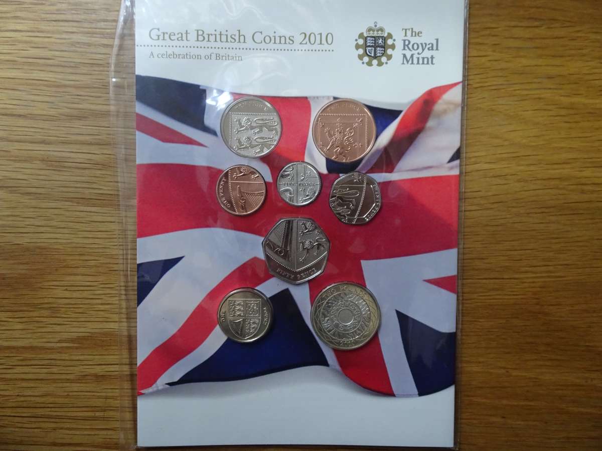 Great British Coins 2010 - A Celebration Of Britain - The Royal Mint - Still Sealed