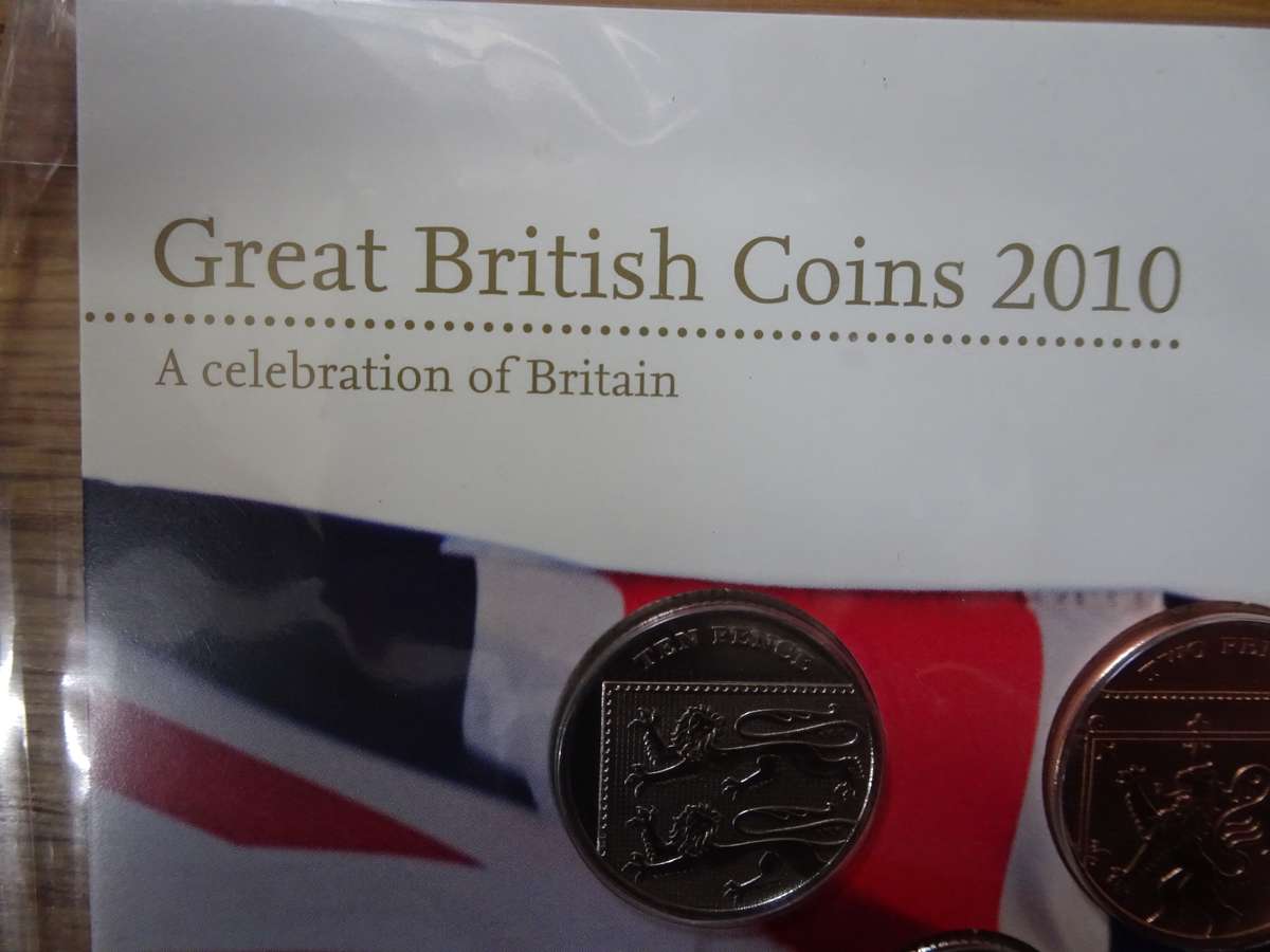 Great British Coins 2010 - A Celebration Of Britain - The Royal Mint - Still Sealed
