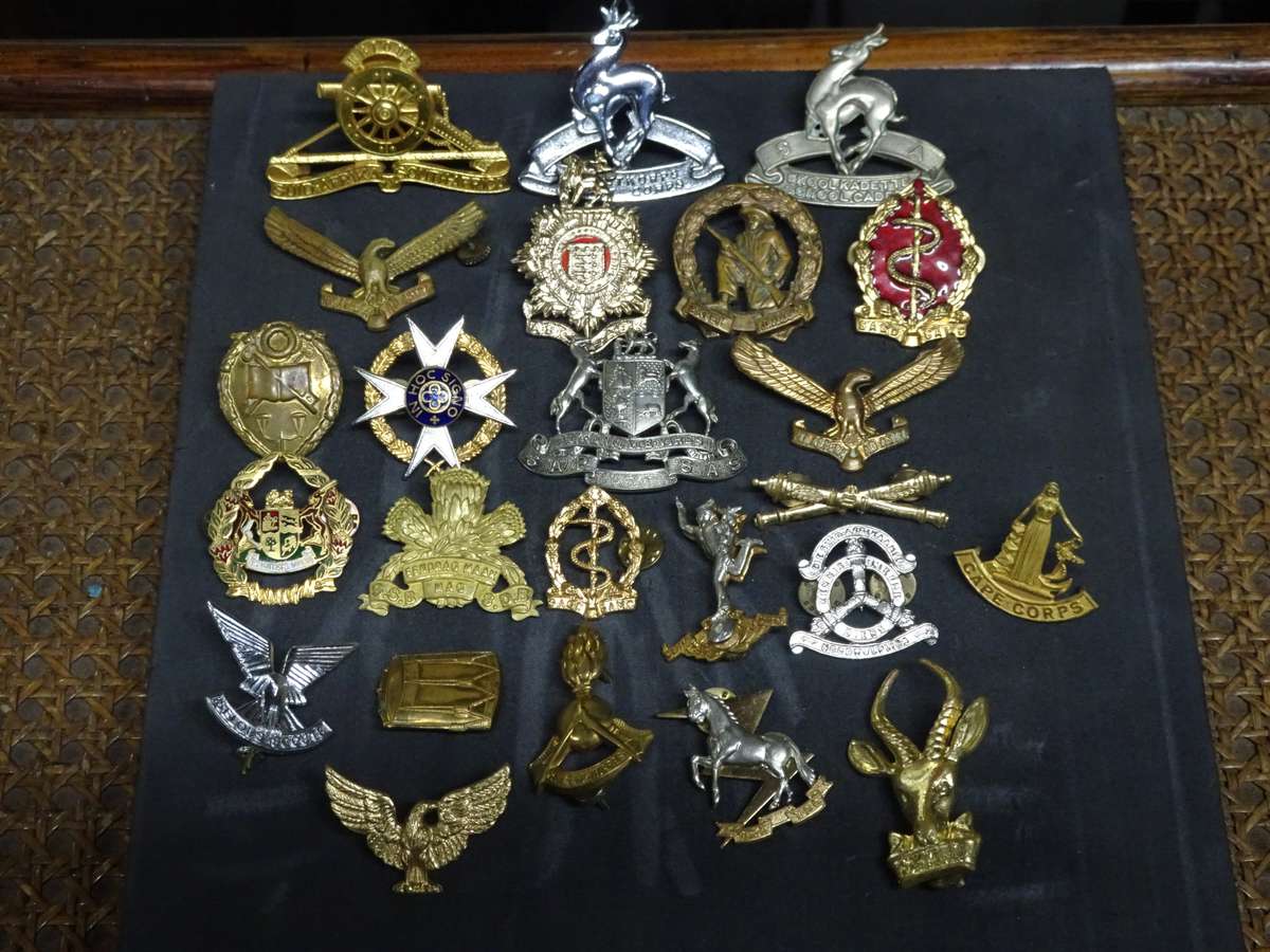 Collection Of  Twenty Four SADF Badges - In Excellent Condition - All Pins In Tack