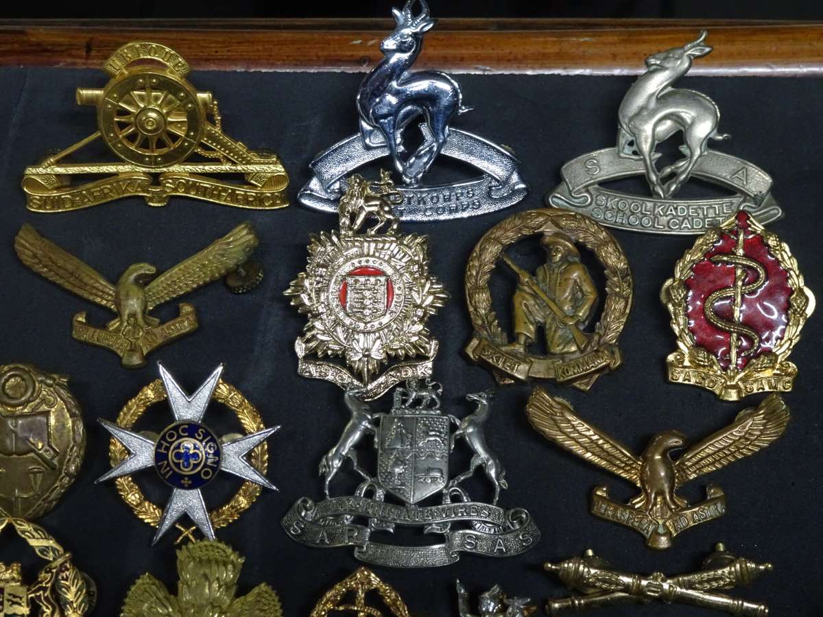 Collection Of  Twenty Four SADF Badges - In Excellent Condition - All Pins In Tack