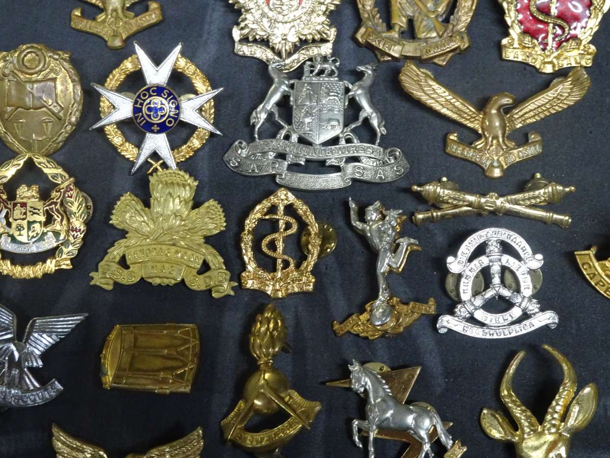 Collection Of  Twenty Four SADF Badges - In Excellent Condition - All Pins In Tack