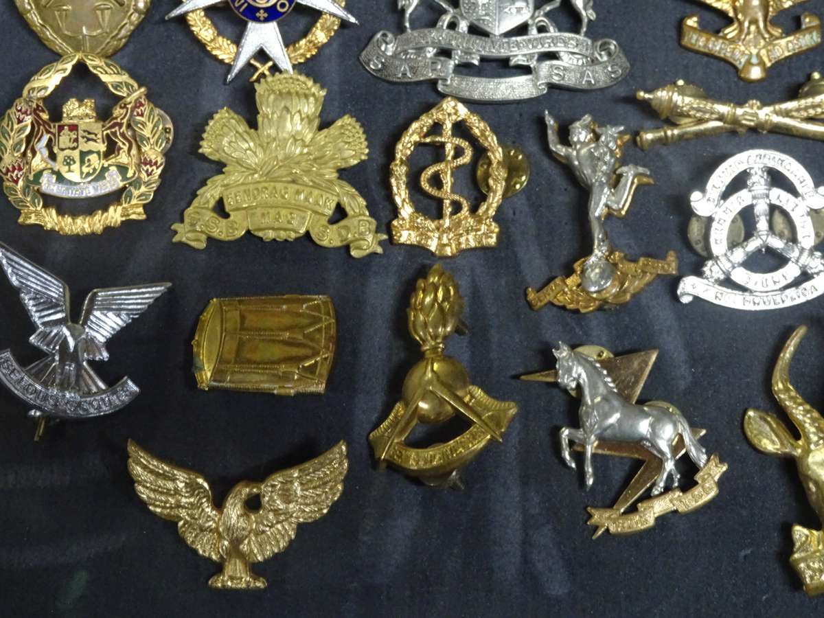 Collection Of  Twenty Four SADF Badges - In Excellent Condition - All Pins In Tack