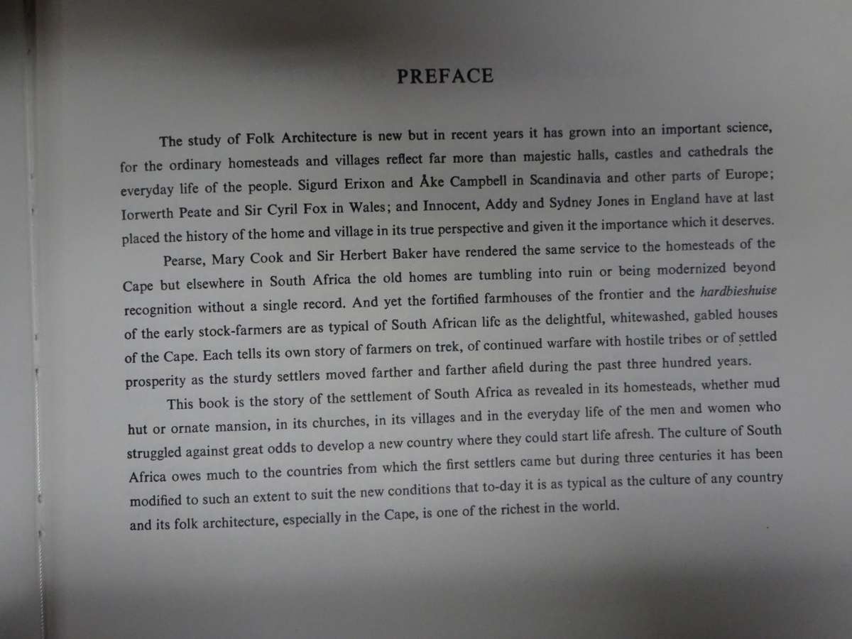 Homesteads and Villages of South Africa By Walton, James - In Good Condition