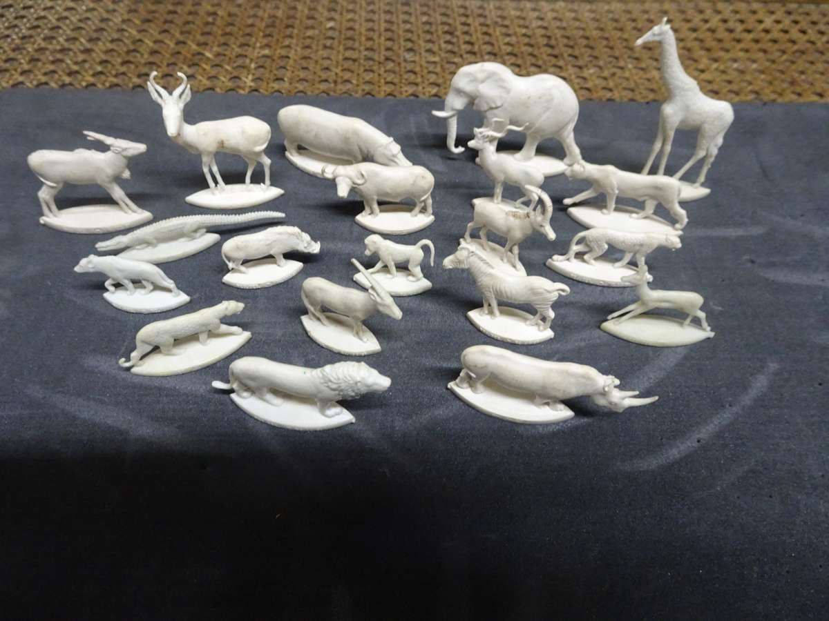 Rare Promotional Collectable Coca-Cola Plastic Animals From A 1961's Advertising Campaign In Africa