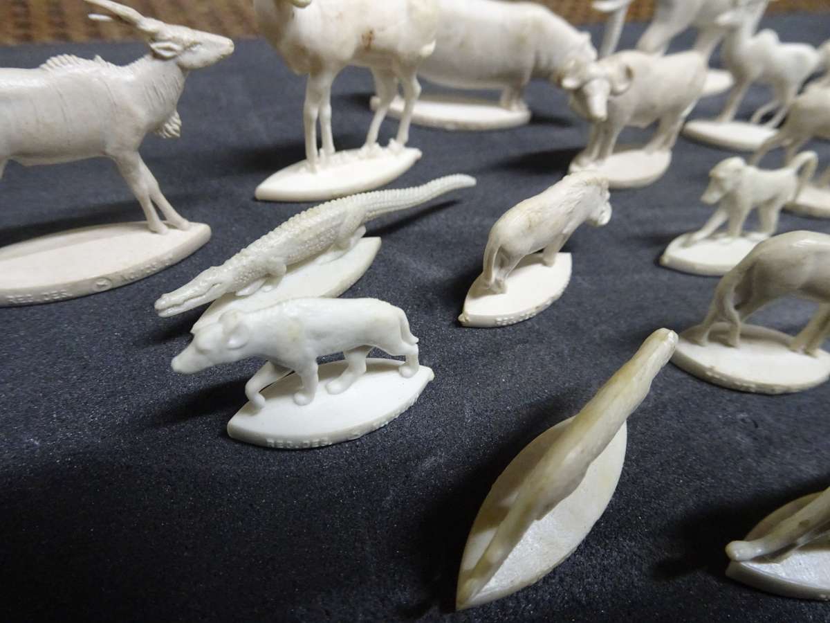 Rare Promotional Collectable Coca-Cola Plastic Animals From A 1961's Advertising Campaign In Africa