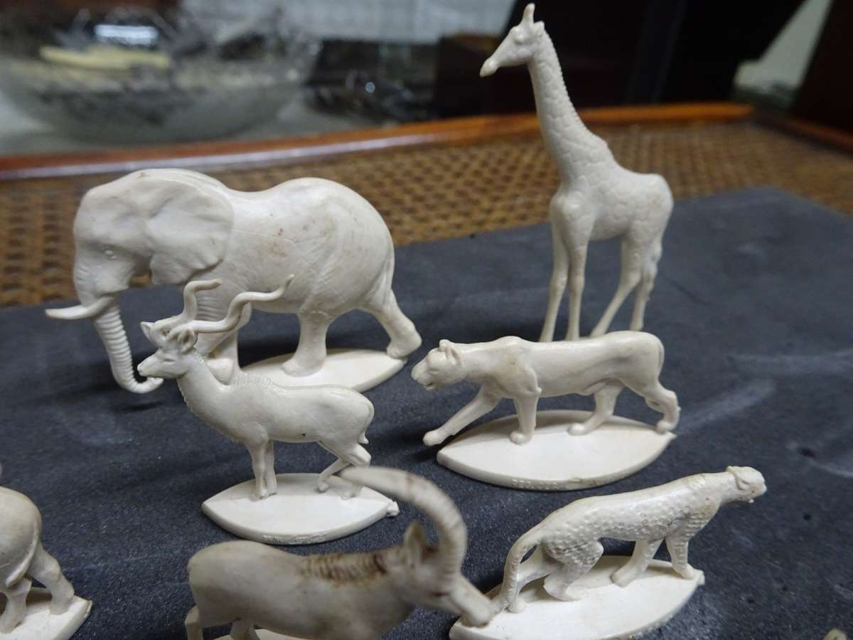 Rare Promotional Collectable Coca-Cola Plastic Animals From A 1961's Advertising Campaign In Africa