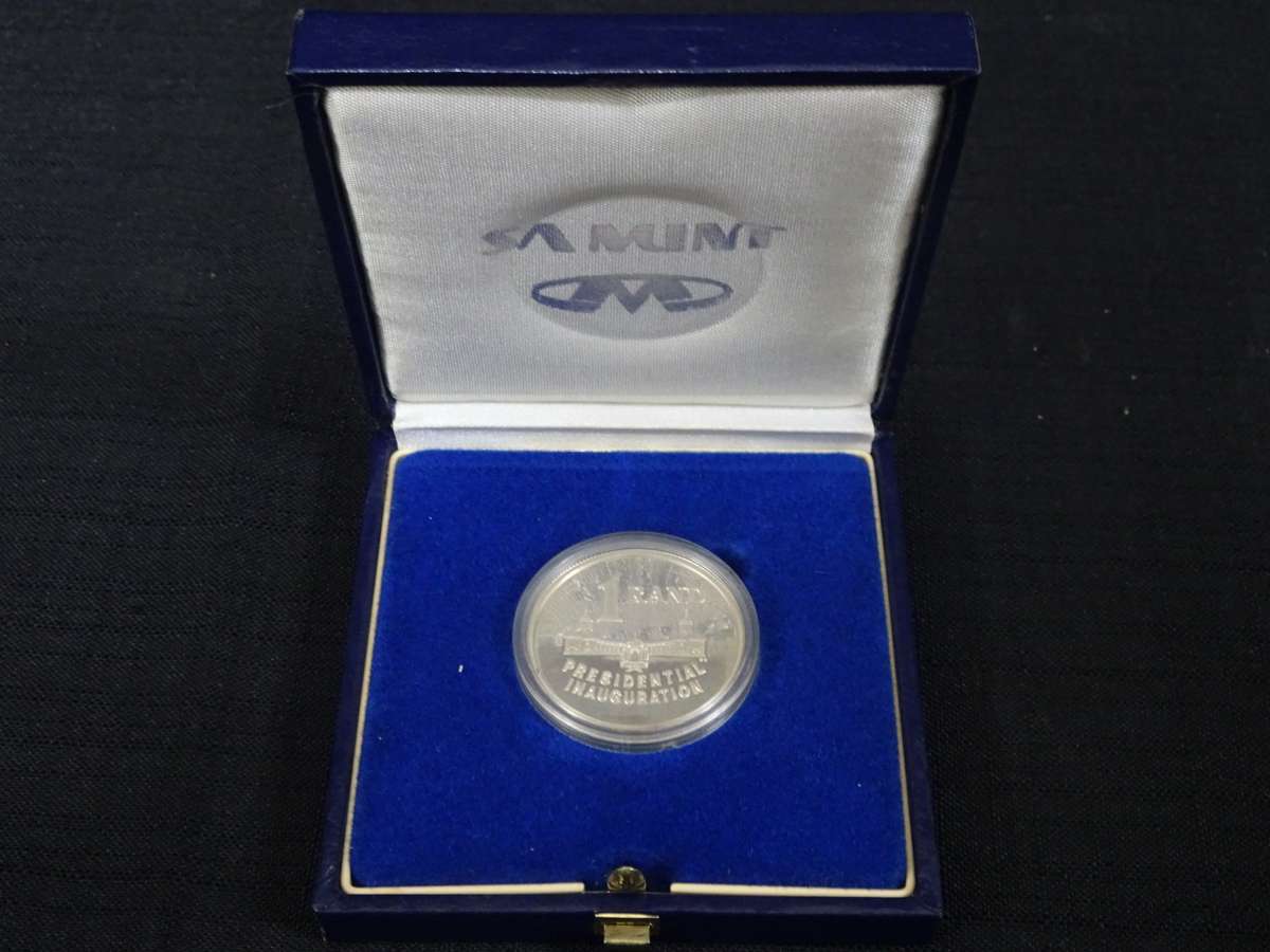 Special Circulation & Commemorative Coins - RARE 1994 Mandela Silver R1 ...