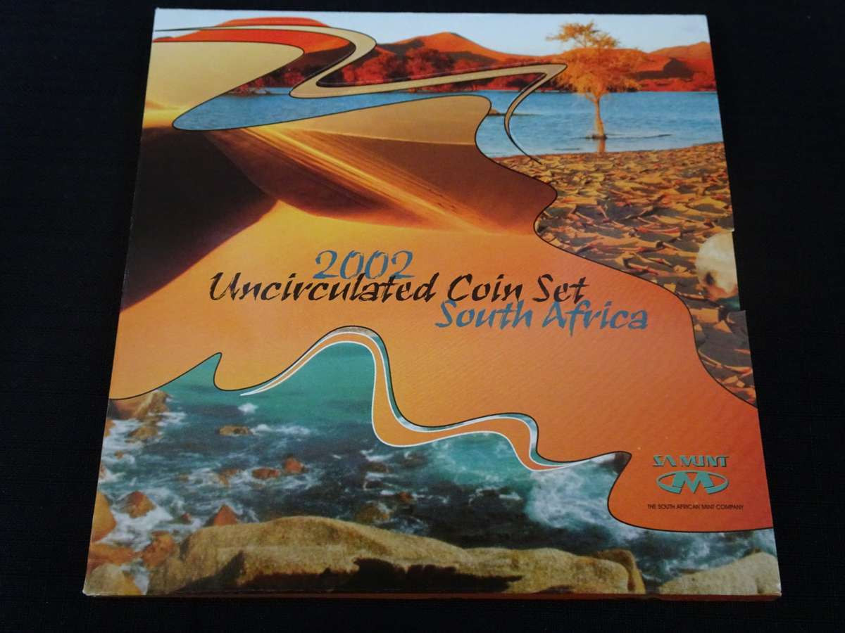 South Africa Uncirculated 2002 Coin Set - In Original Package - In Excellent Condition