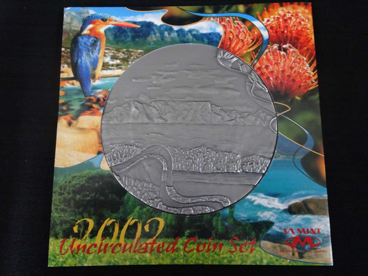 South Africa Uncirculated 2002 Coin Set - In Original Package - In Excellent Condition