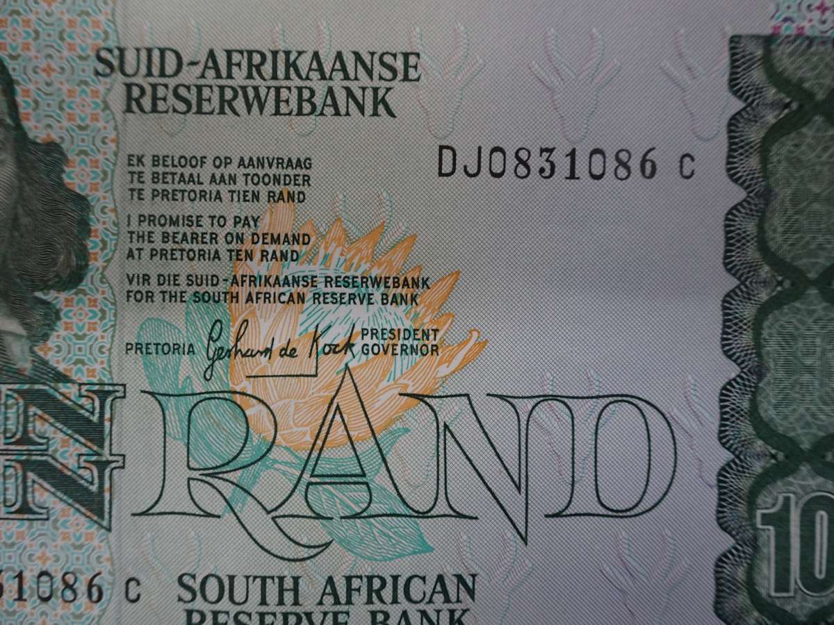 South Africa 2x Ten Rand Bank Note - Gerhard de Kock - Please See My Description