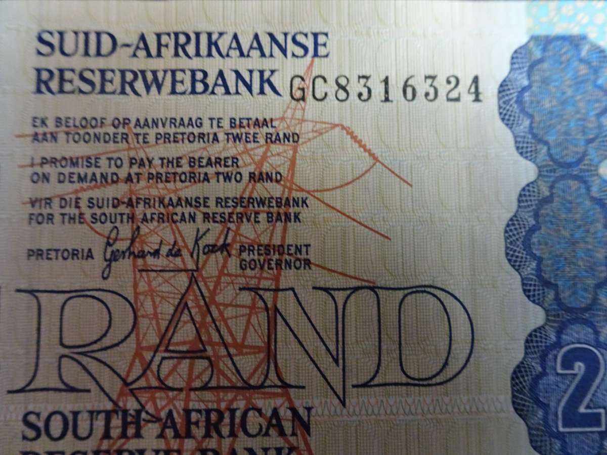 8x South Africa Two Rand Bank Notes - Gerhard De Kock - Please See My Description