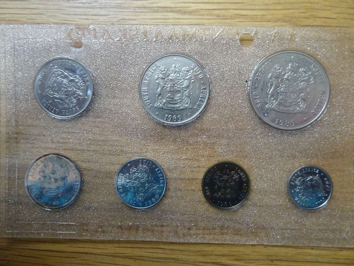 Republic Of South Africa Unculated 1989 Mint Pack - In Excellent Condition