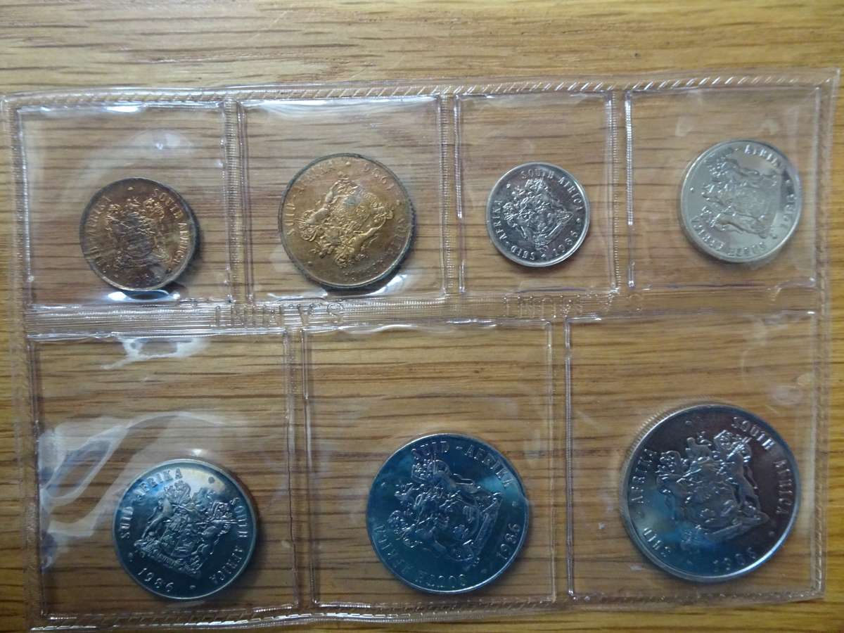 Republic Of South Africa Unculated 1986 Mint Pack - In Excellent Condition