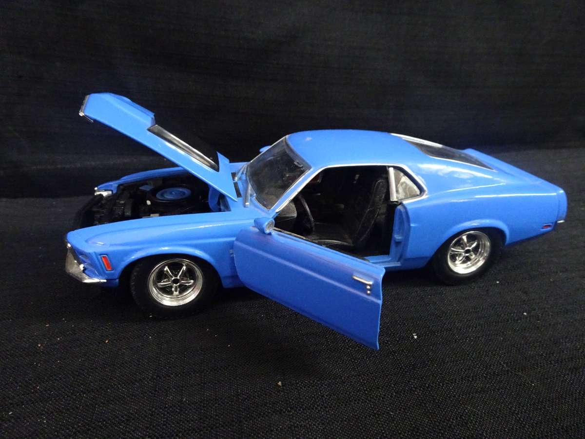 Motor Max no 73303 Scale 1:24 - 1970 Mustang Bos 429 - Made In China