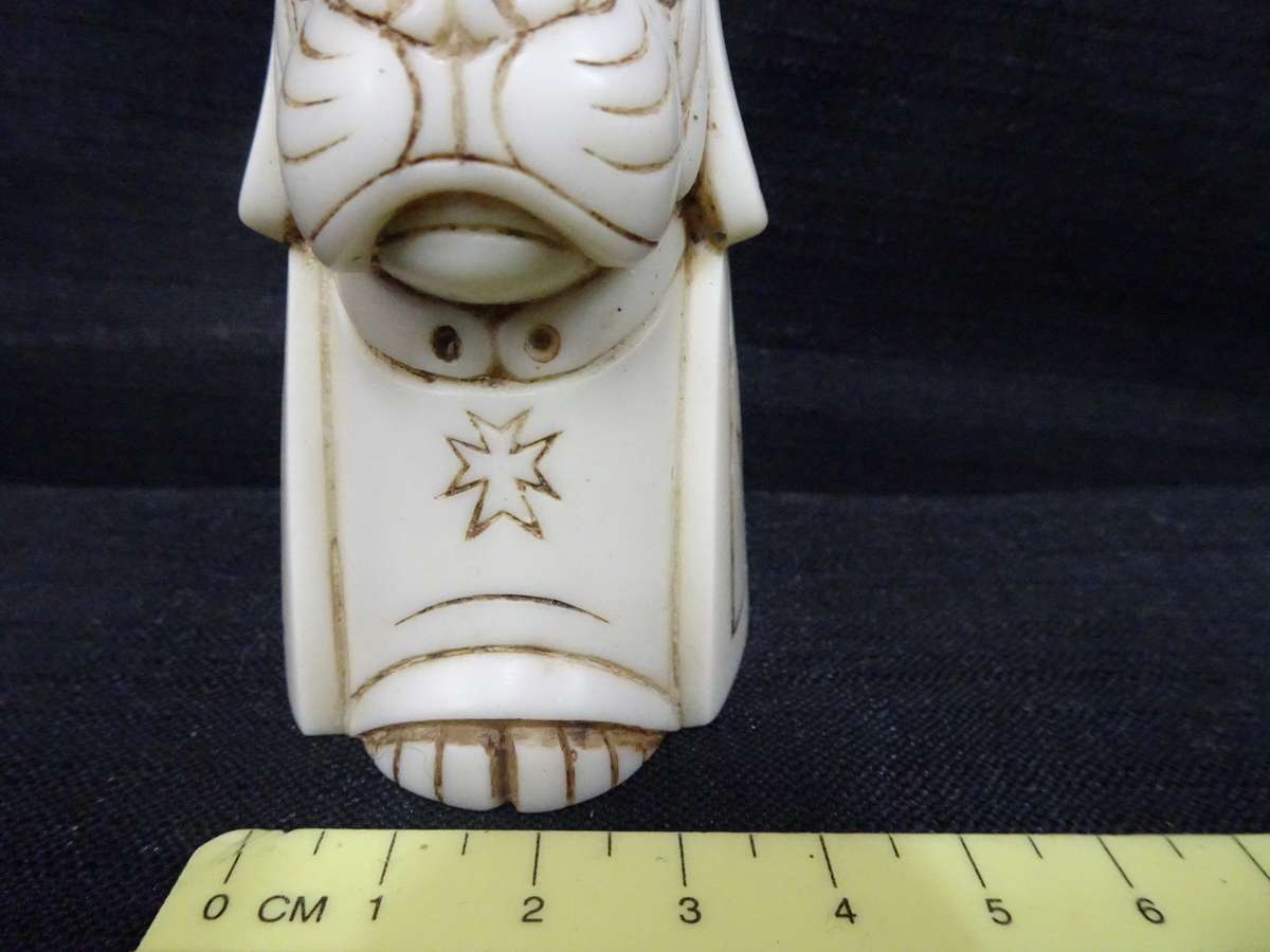 Fantastic!!! Original John Biccard Crushed Marble and Resin " RED BARON " Figurine!!!