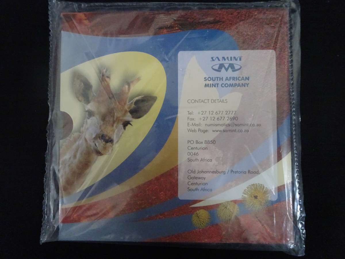 2008 South Africa Uncirculation Coin Set - In Excelent Condition - Still Sealed