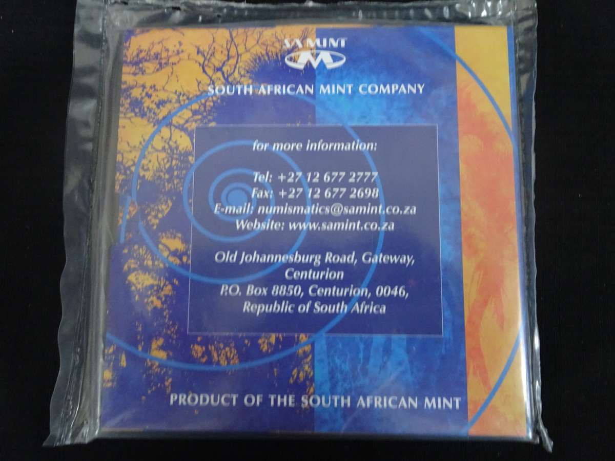 2003 South Africa Uncirculation Coin Set - In Excelent Condition