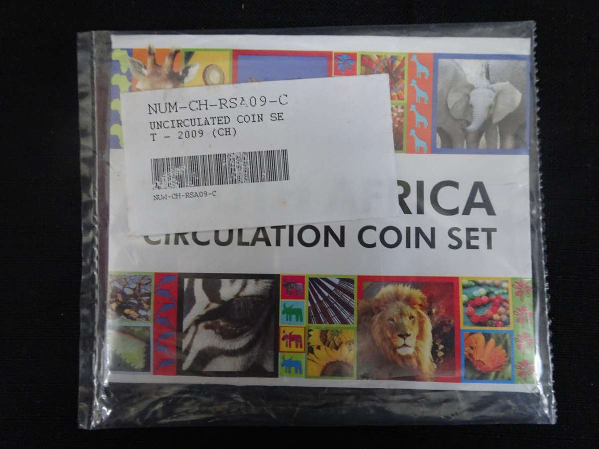2009 South Africa Circulation Coin Set - In Excelent Condition - Still Sealed